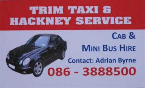 Trim Taxi & Hackney Service Ltd, Taxis & Cabs in Trim, Meath